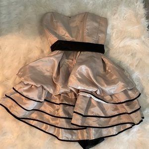 Beautiful Strapless Mini Dress